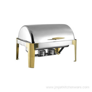 High Quality Kitchen Equipment Roll Top Chafing Dish